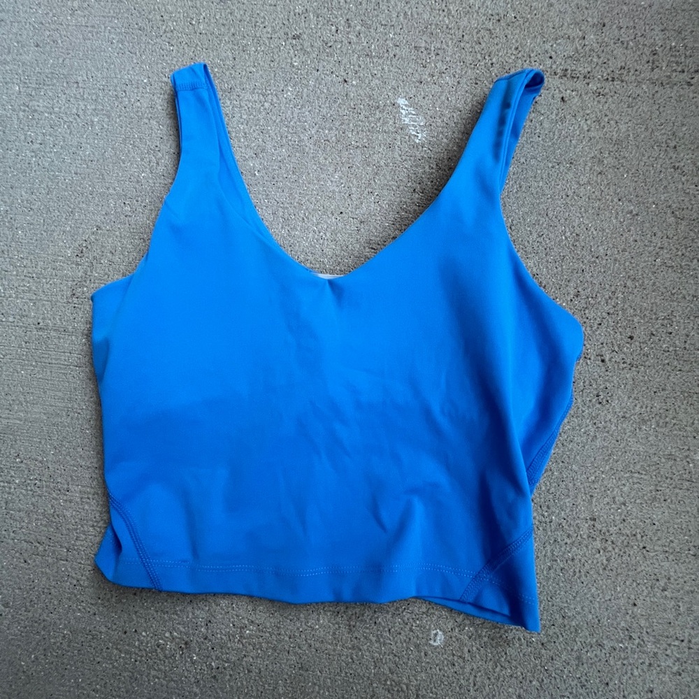Vibrant Blue Tank Top look alike